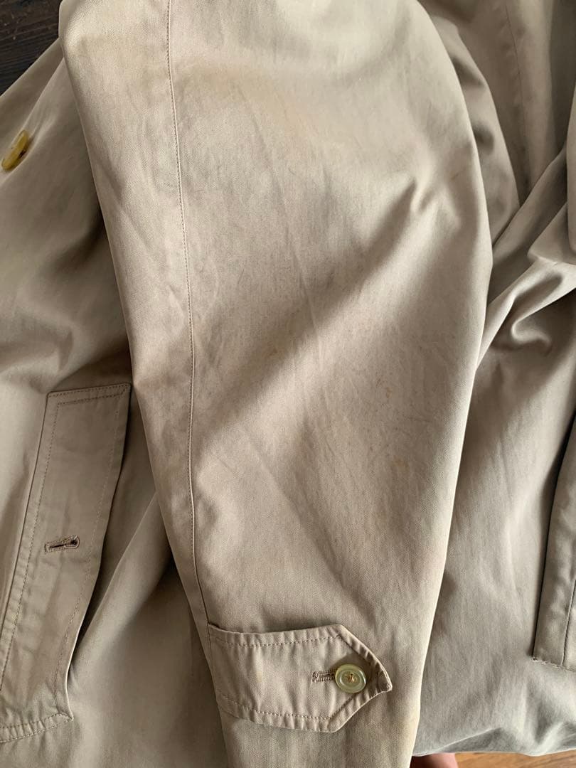 バーバリー バルカマンコート ステンカラー　ヴィンテージ 60's XL
