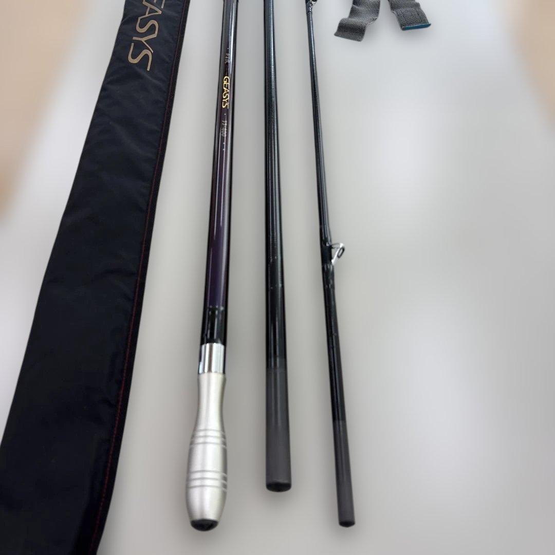 ガマカツGEASYS ジーシス 33号4.0 投げ竿 ロッドケース付き