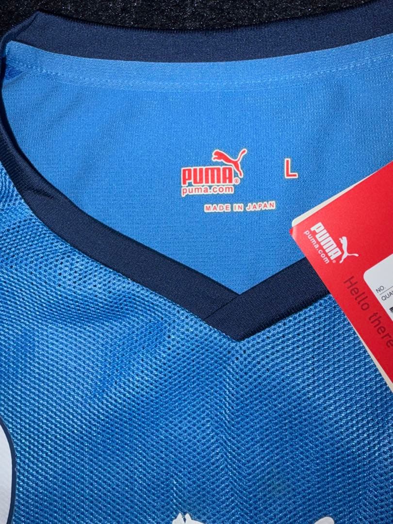 タグ付き Jリーグ ジュビロ磐田 中山雅史 ユニフォーム プーマ製 L