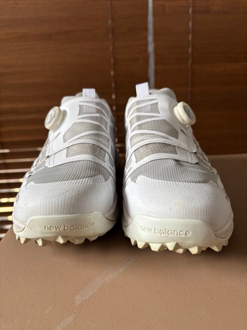 New Balance Fuellcell ゴルフシューズ グレー・ホワイト