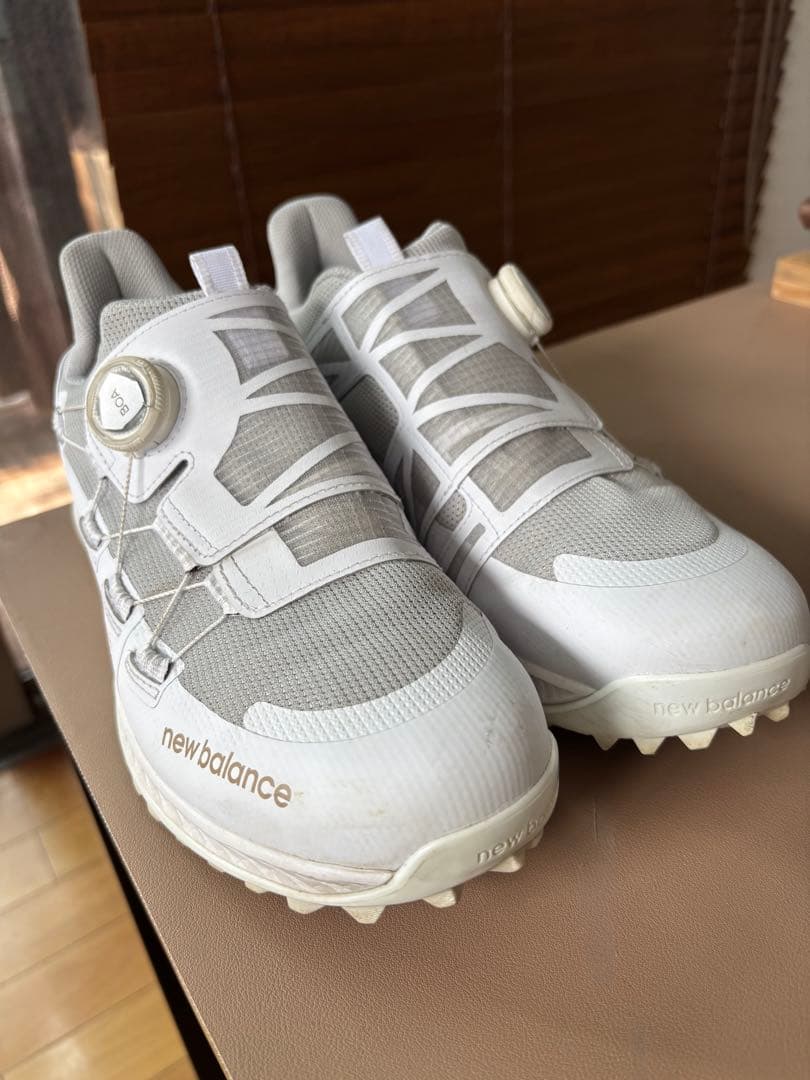 New Balance Fuellcell ゴルフシューズ グレー・ホワイト
