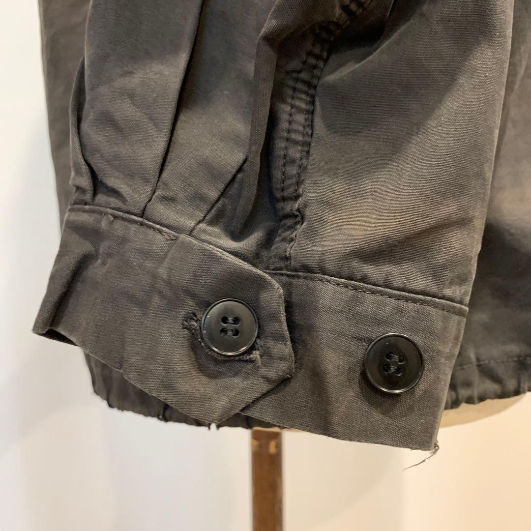 50s 60s コットンアノラック ブラック