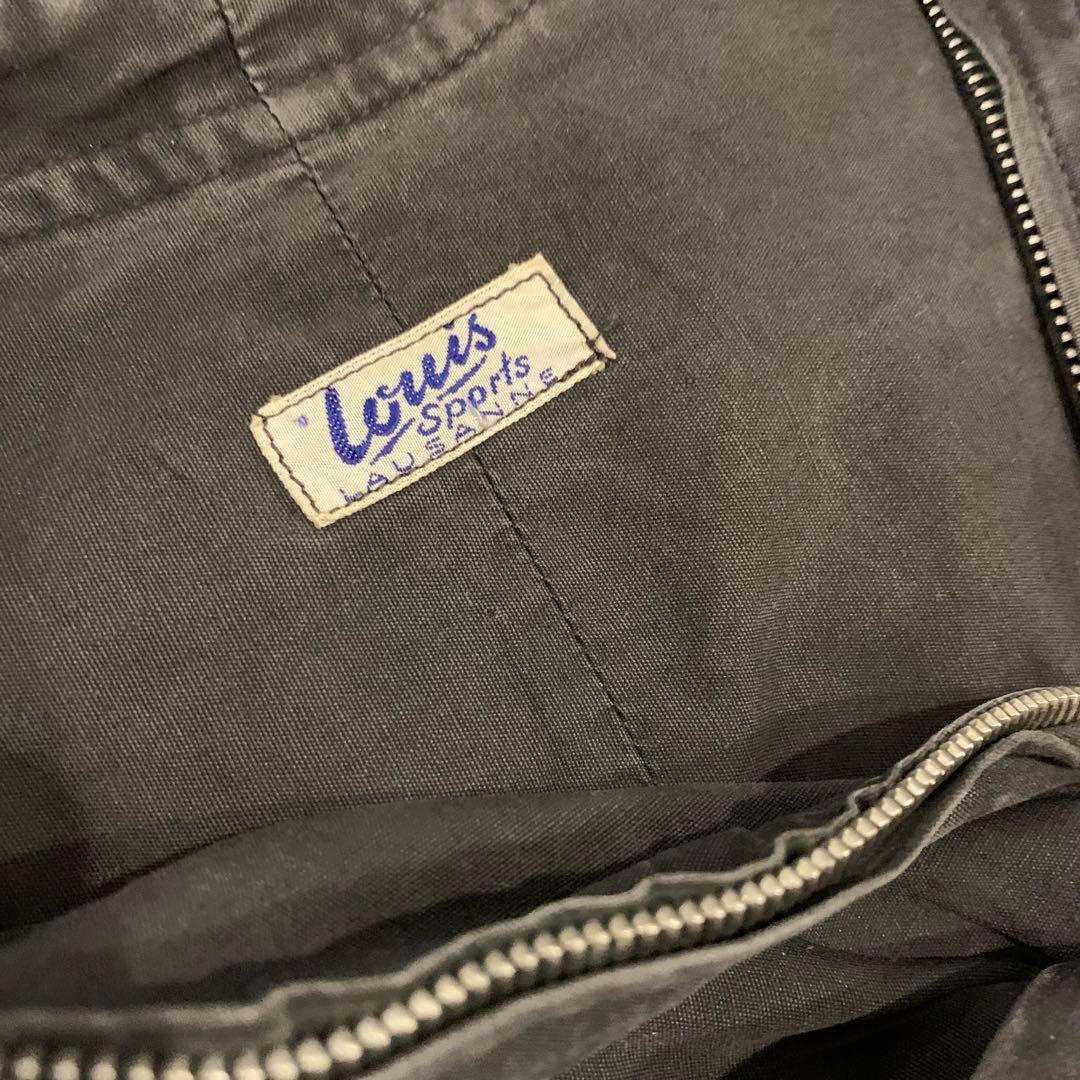 50s 60s コットンアノラック ブラック