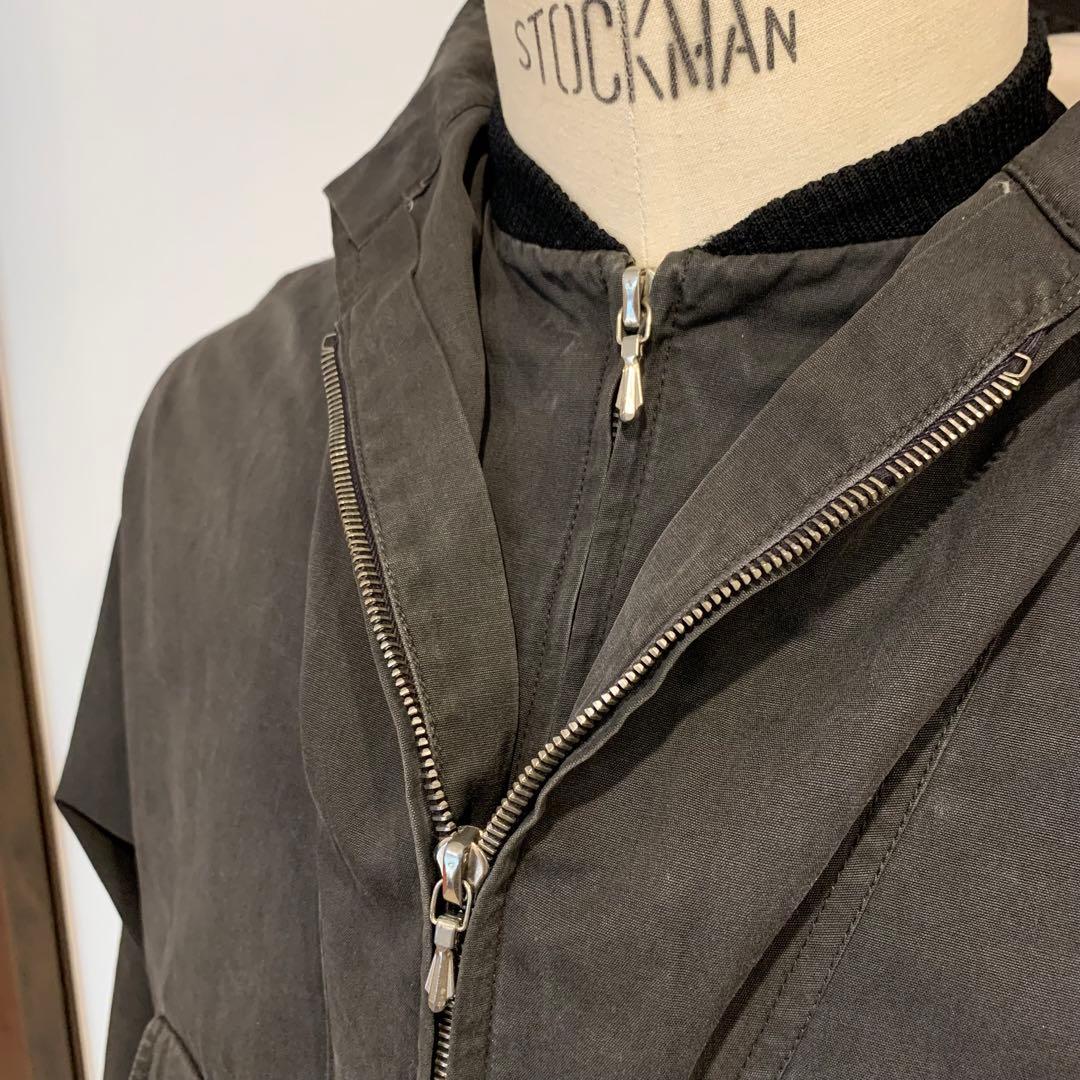 50s 60s コットンアノラック ブラック