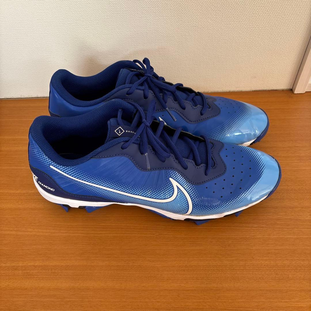 ナイキベースボールスパイクブルー海外品 サイズUS12.0(JPN30.0cm