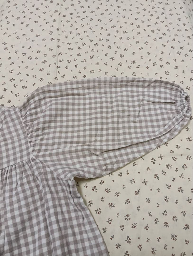 SOOR PLOOMチェック柄ワンピースPedra 8y