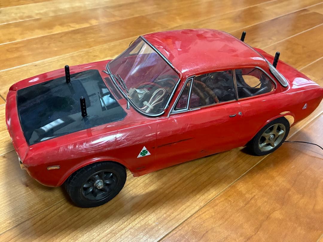 【ジャンク】【当時物】田宮　ベアホーク　アルファロメオGTA