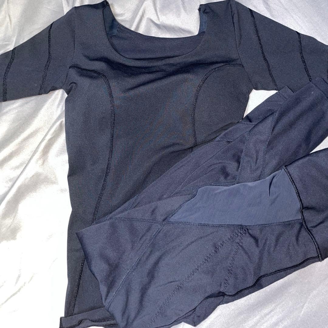 パーフェクトフォームトップス&レギンス　リントスル　Mサイズ