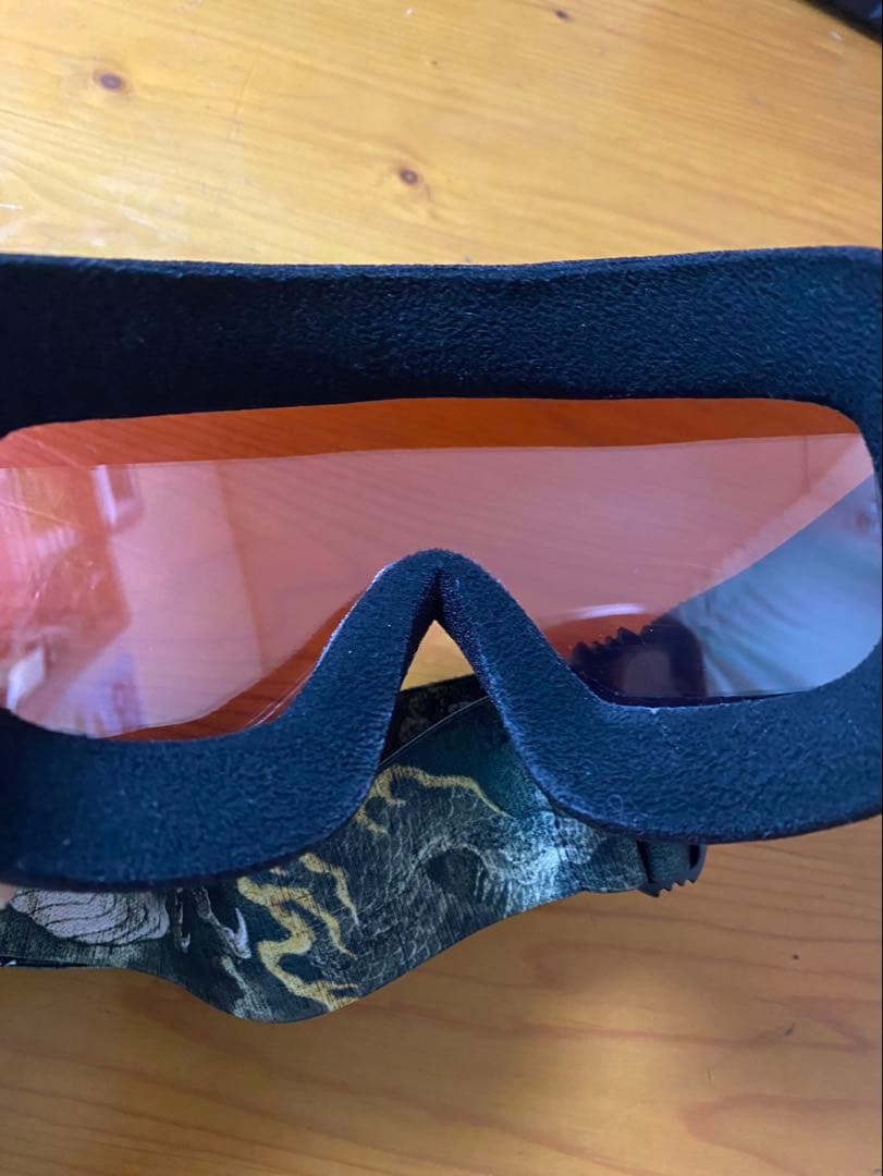 OAKLEY スノーゴーグル オレンジミラー ラインマイナーL カズコクボ