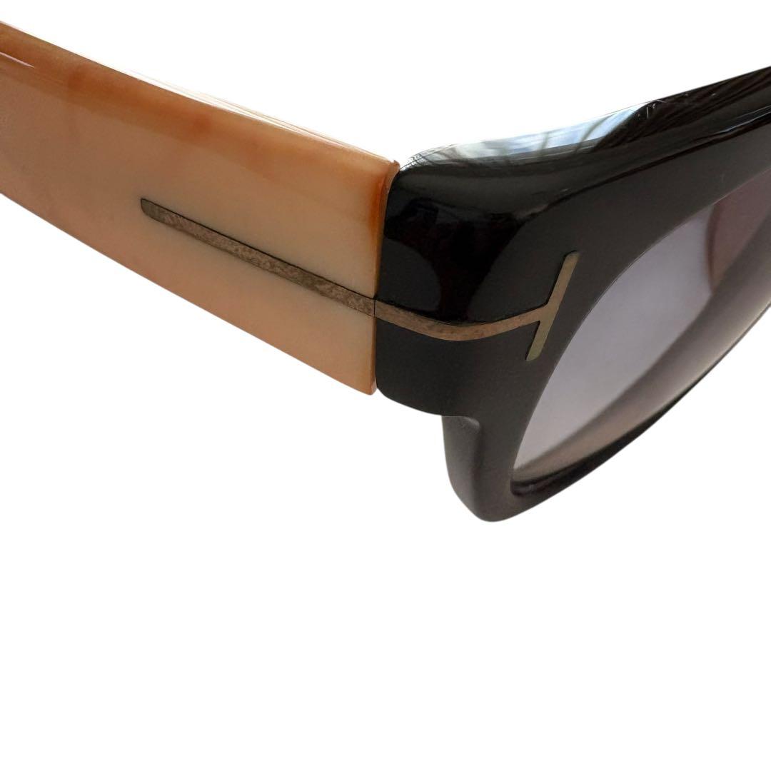 TOM FORD サングラス Cary TF58 05B 黒×べっ甲 ケース付