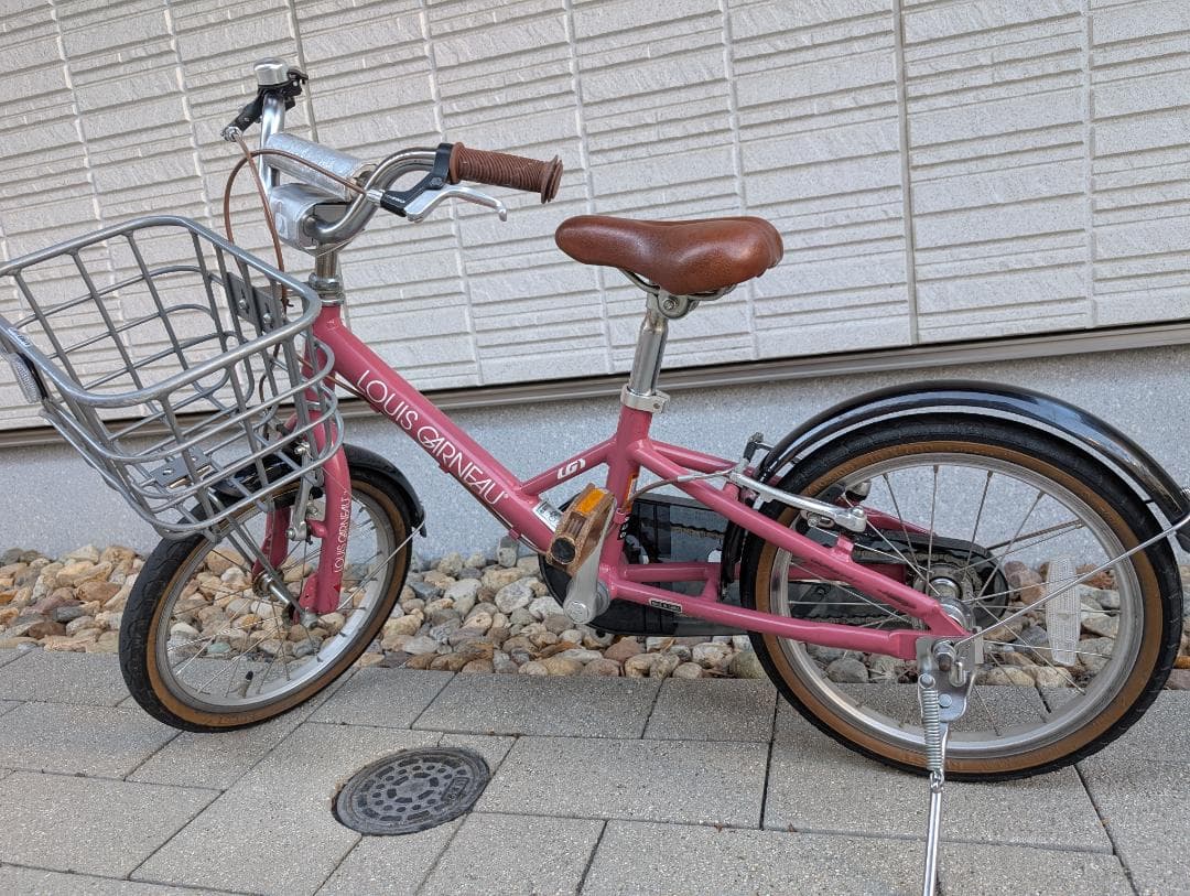 ルイガノ Louis Garneau 子ども用自転車 16インチ 補助輪あり