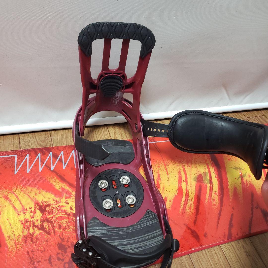 K2 SALOMON 152cm グラトリ スノーボード セット