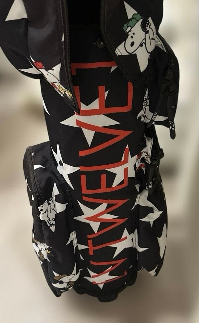 お値下げしました スヌーピー ゴルフキャディバッグ V12 クラブカバー