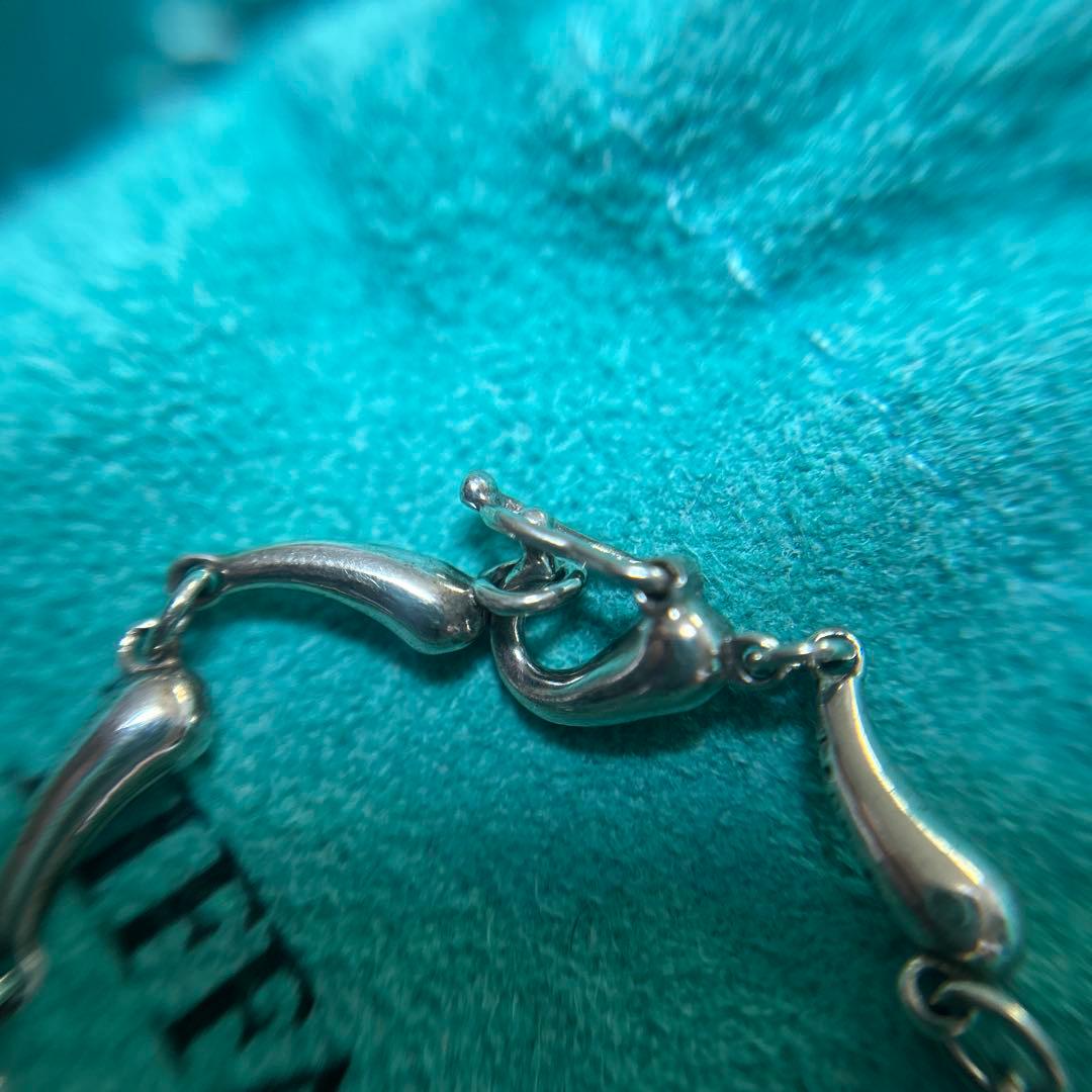 Tiffany　ティファニー　ブレスレット　ティアドロップ　雫 美品❗️