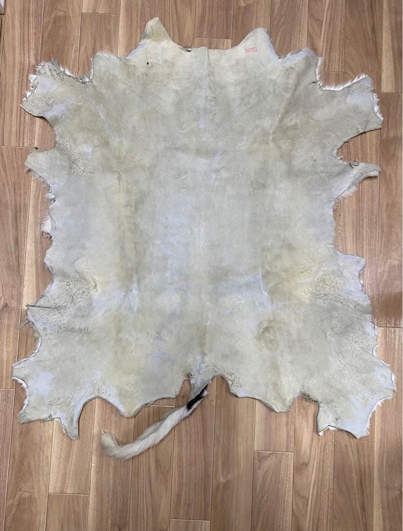 天然 カウハイドラグ A ミッドセンチュリー アルヴァアアルト 北欧インテリア