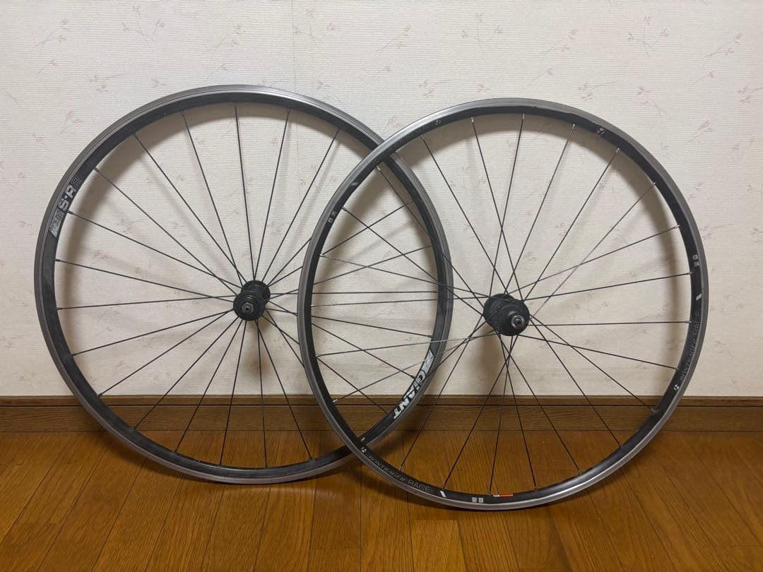 パーツ F:GIANT SR-2 R: BONTRAGER race
