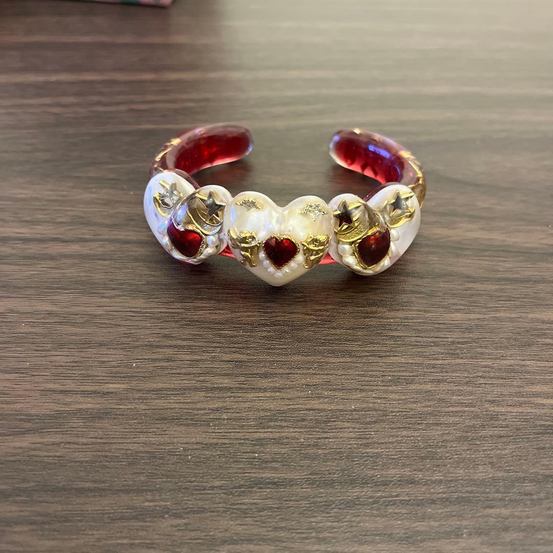 RUKA ハートモチーフ ブレスレット