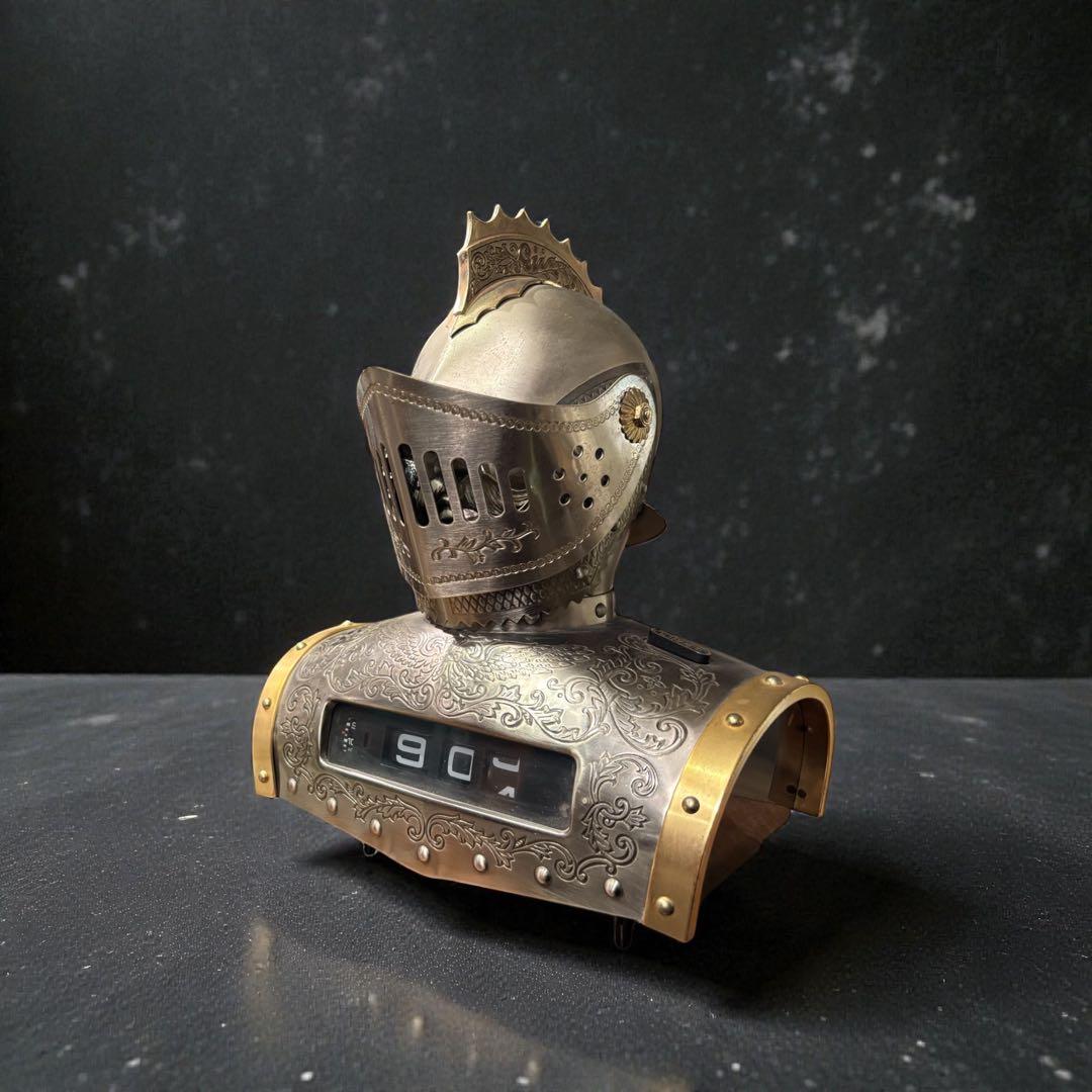 d*s様 ニッカ 鎧 兜 甲冑 西洋 騎士 アンティーク 洋風 胸像 置物 昭和