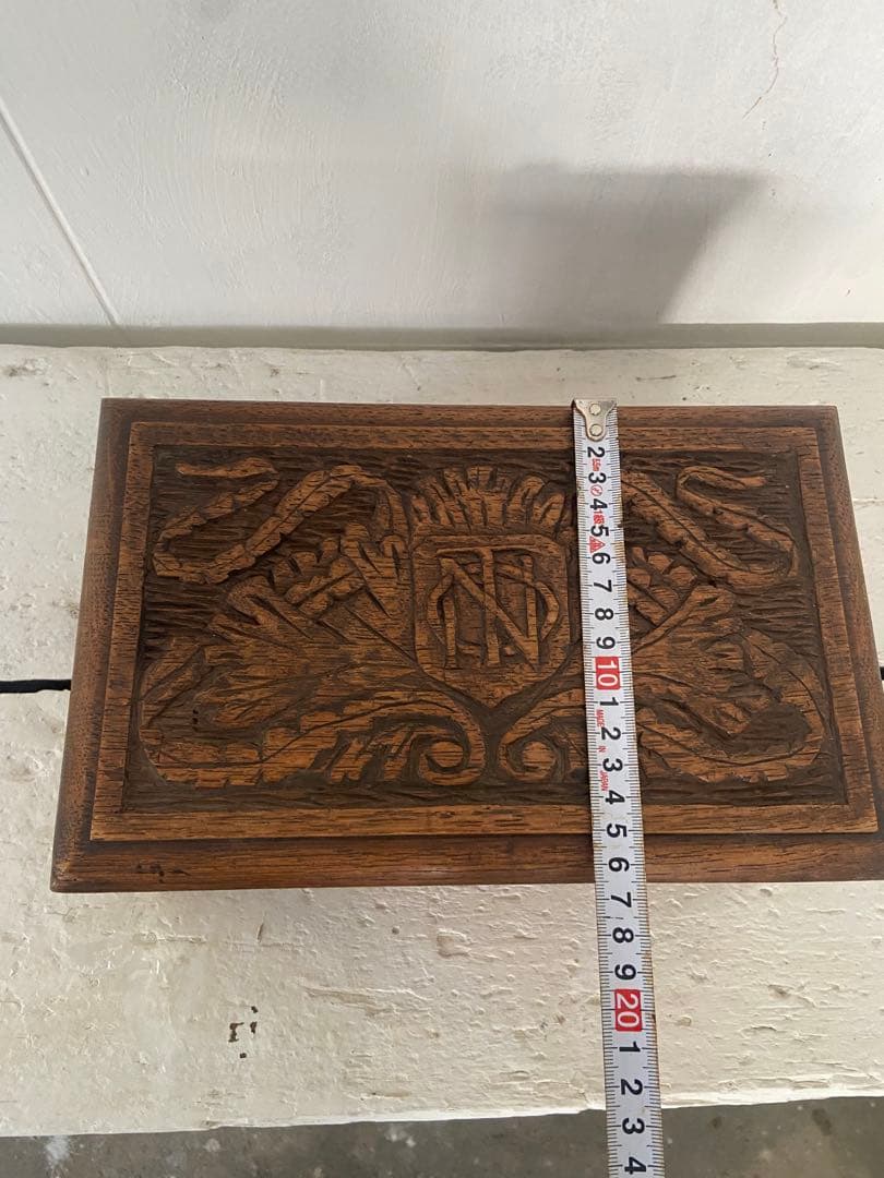 アンティーク　木製ボックス　手工芸　ウッドボックス