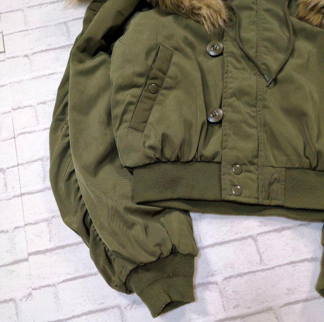 N2-B flight bomber jacket N-2B khaki 短丈L