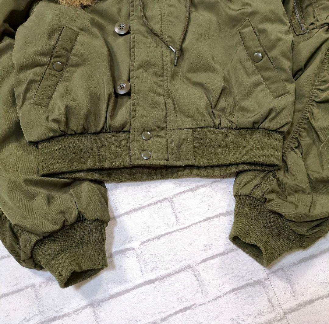 N2-B flight bomber jacket N-2B khaki 短丈L