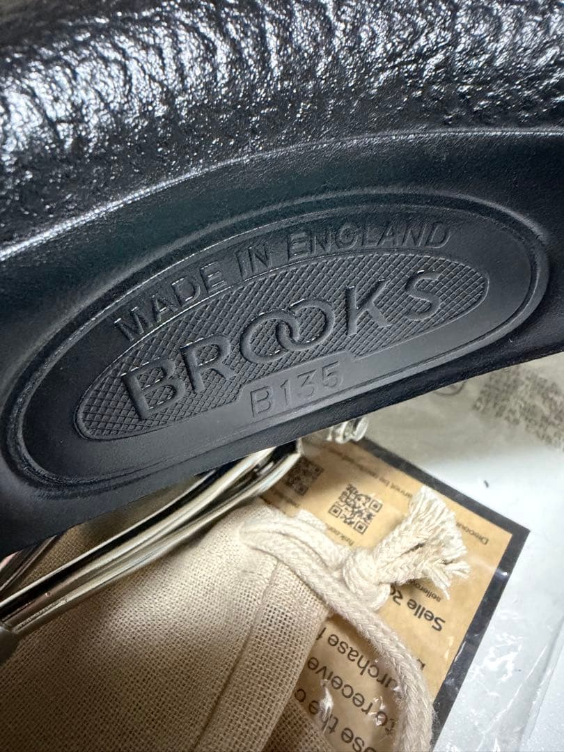 Brooks B135 black サドル　ブルックス