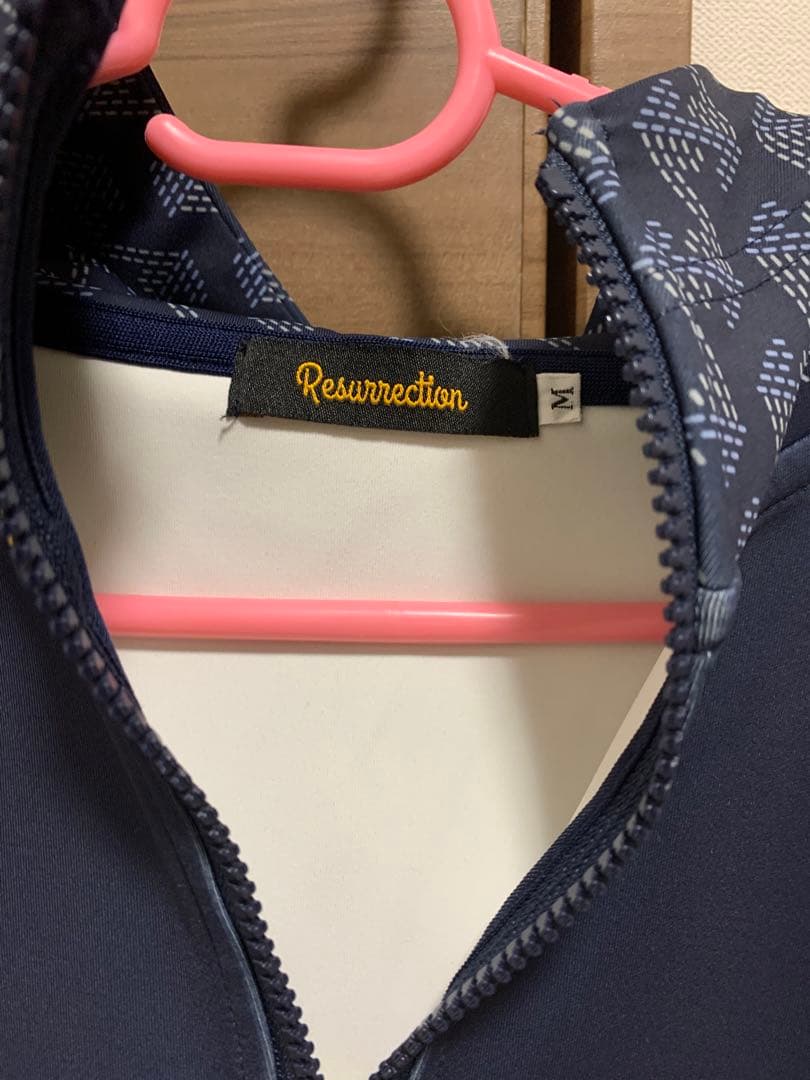 レザレクション　フード付きトップス M ネイビー