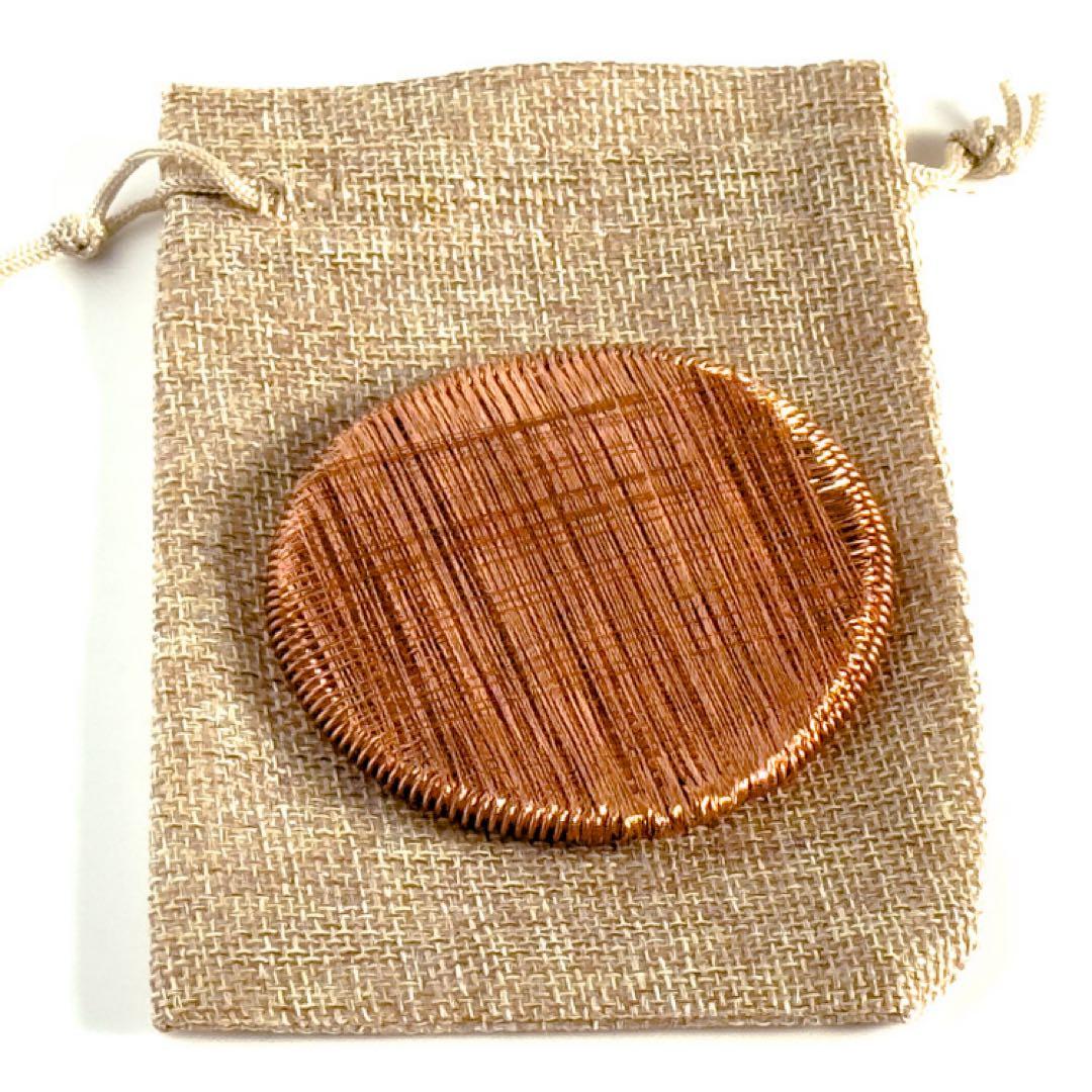 高波動】オーラコイル ルンルの会植原氏推奨の形状 美しい手仕事 麻袋