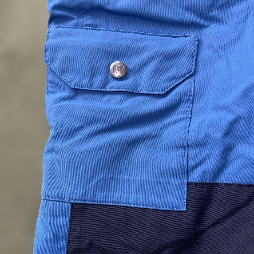 美品　Burton スノーボード用オーバーオール 青　5/6サイズ