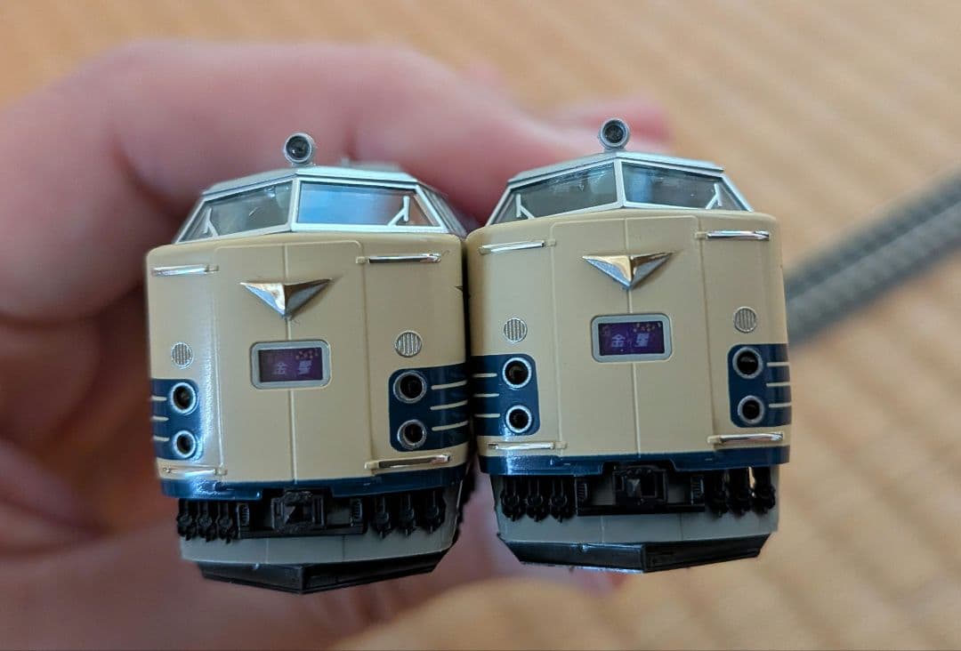 KATO【自作室内灯入り581/583系】10-1717等 計12両 オンライ