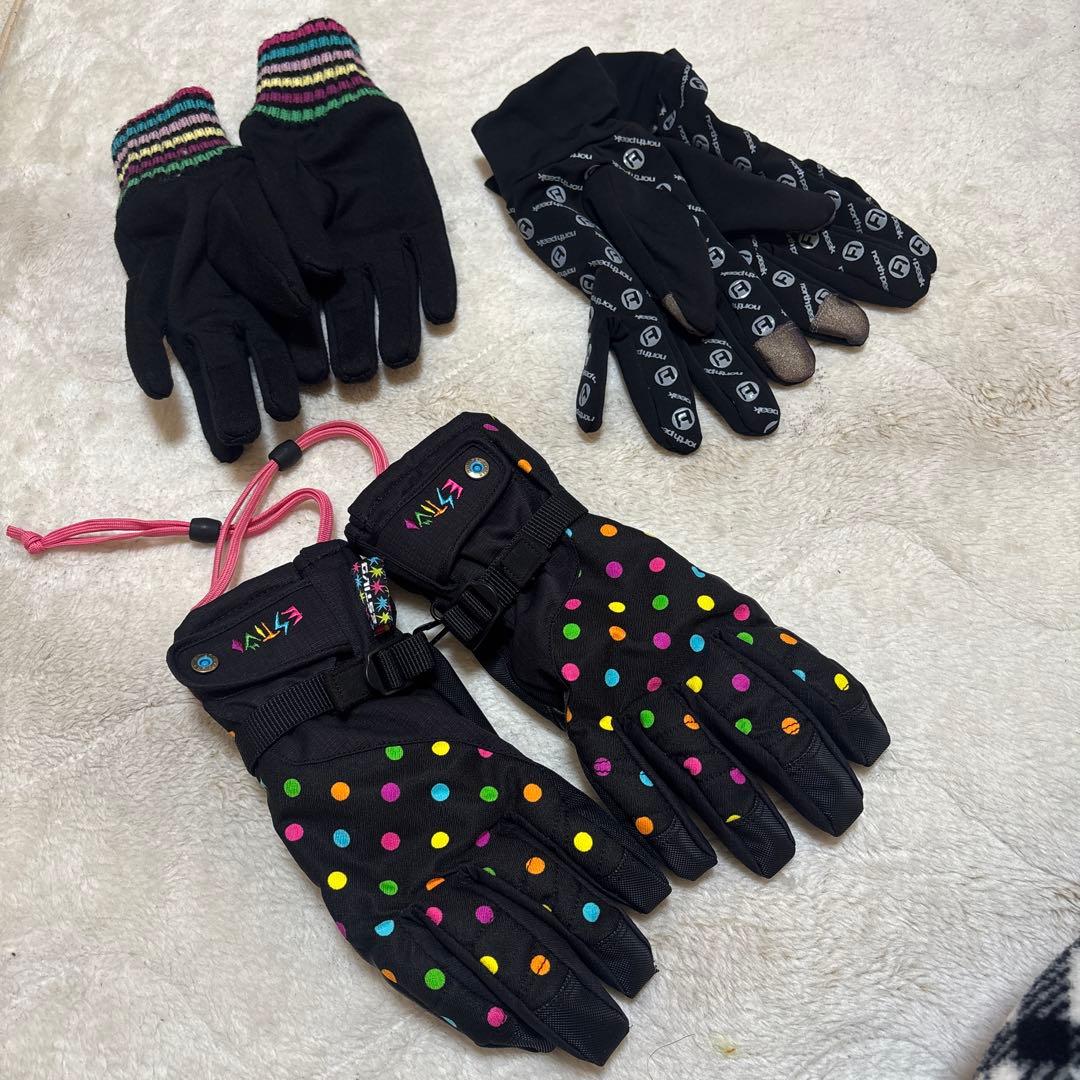 カラフル スノボウェア5点セット M