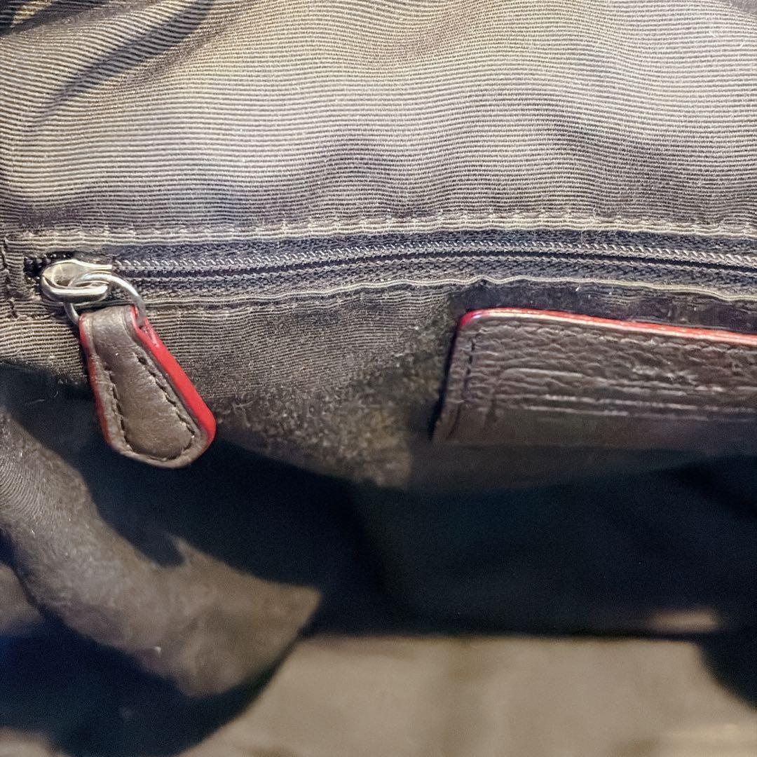 【美品 】COACH コーチ バックパック シグネチャー ターンロック リュック