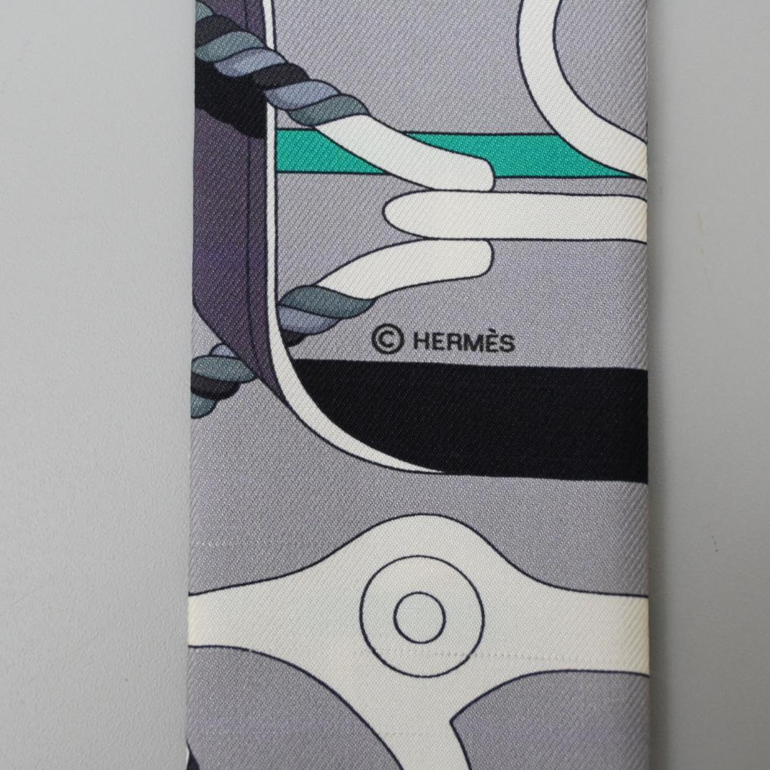 ● ■ 47937★年 HERMESエルメス 乗馬の装具一式 スカーフ ツイリー