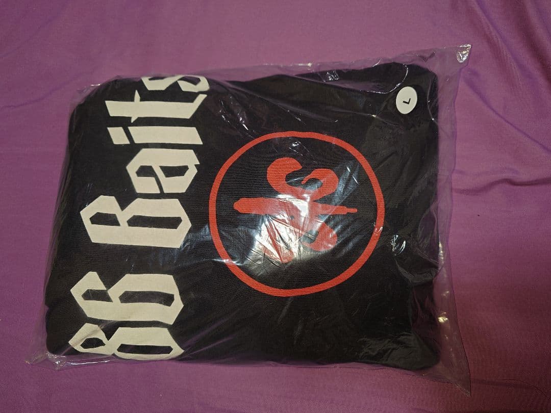 86 Baits パーカー黒L POLICE TINY KLASH セット