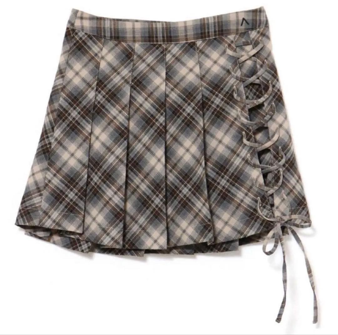 andmary Sonia lace up mini skirt - メルカリ