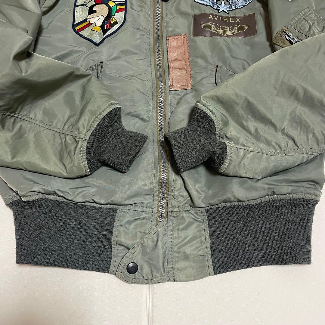 【希少】US AIR FORCE MA-1 フライトジャケットL-2B