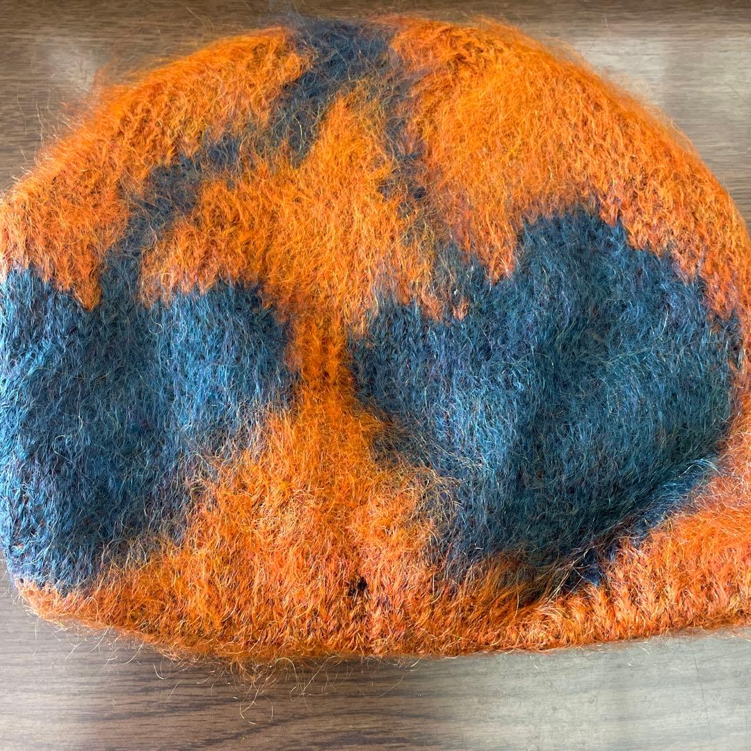 UNDERCOVER ニット帽 オレンジ・ブルー