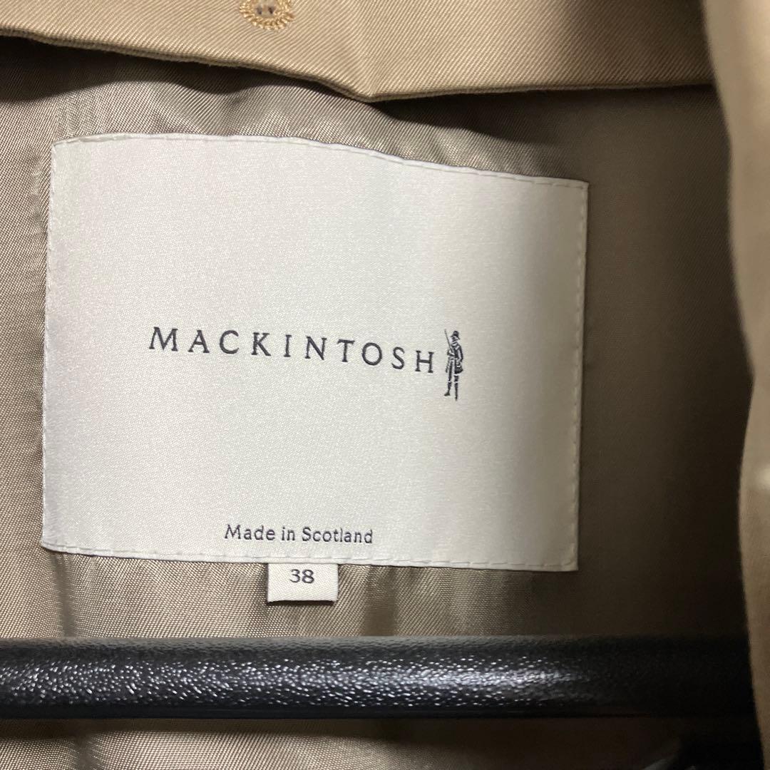 【マッキントッシュ】ウールライナー付きステンカラーコート