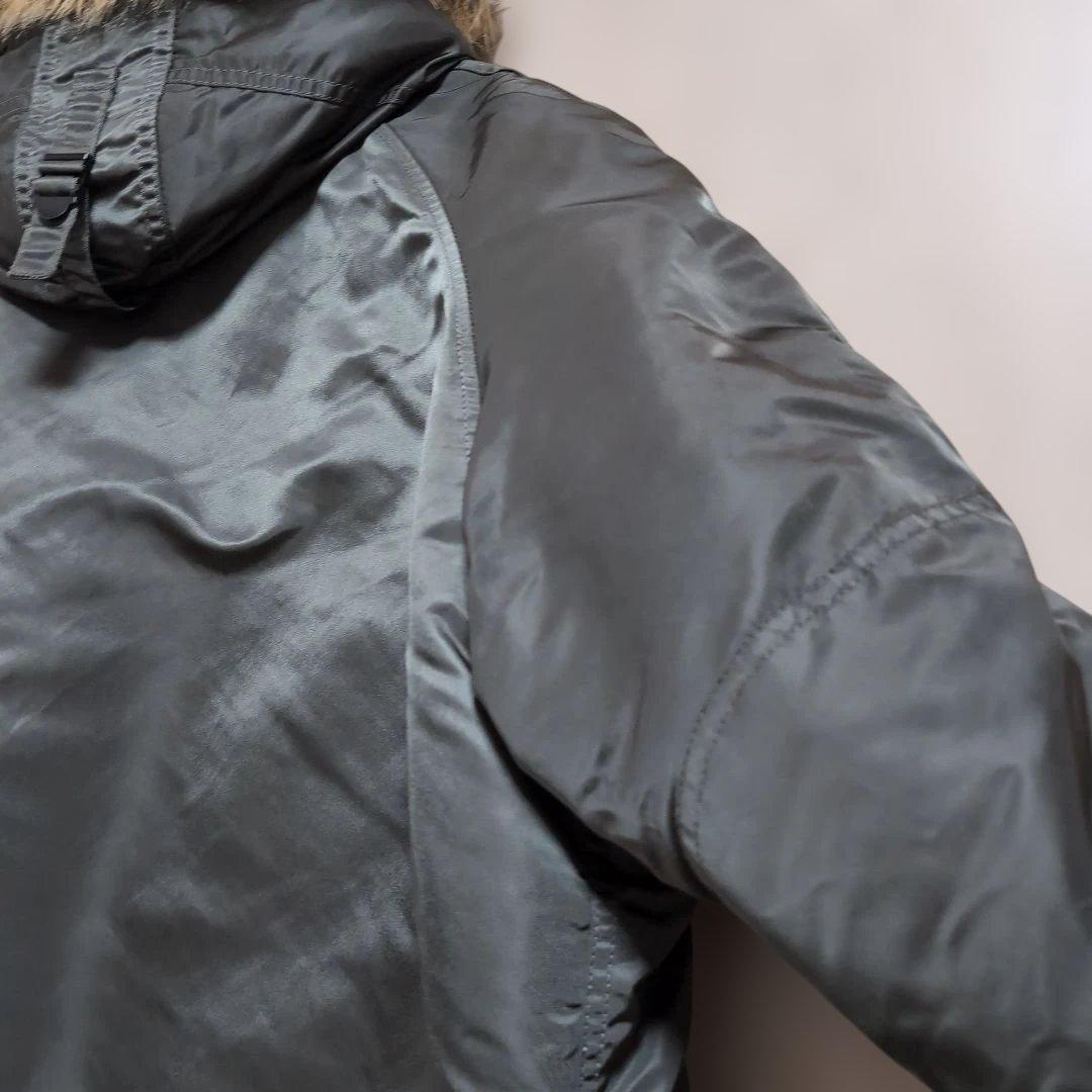 極美品　ALPHA INDUSTRIES N-3B 　Мサイズ　カーキ