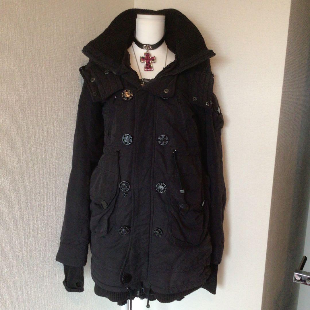 y2k 00s archive 平成ギャル SLY グランジモッズコート 希少