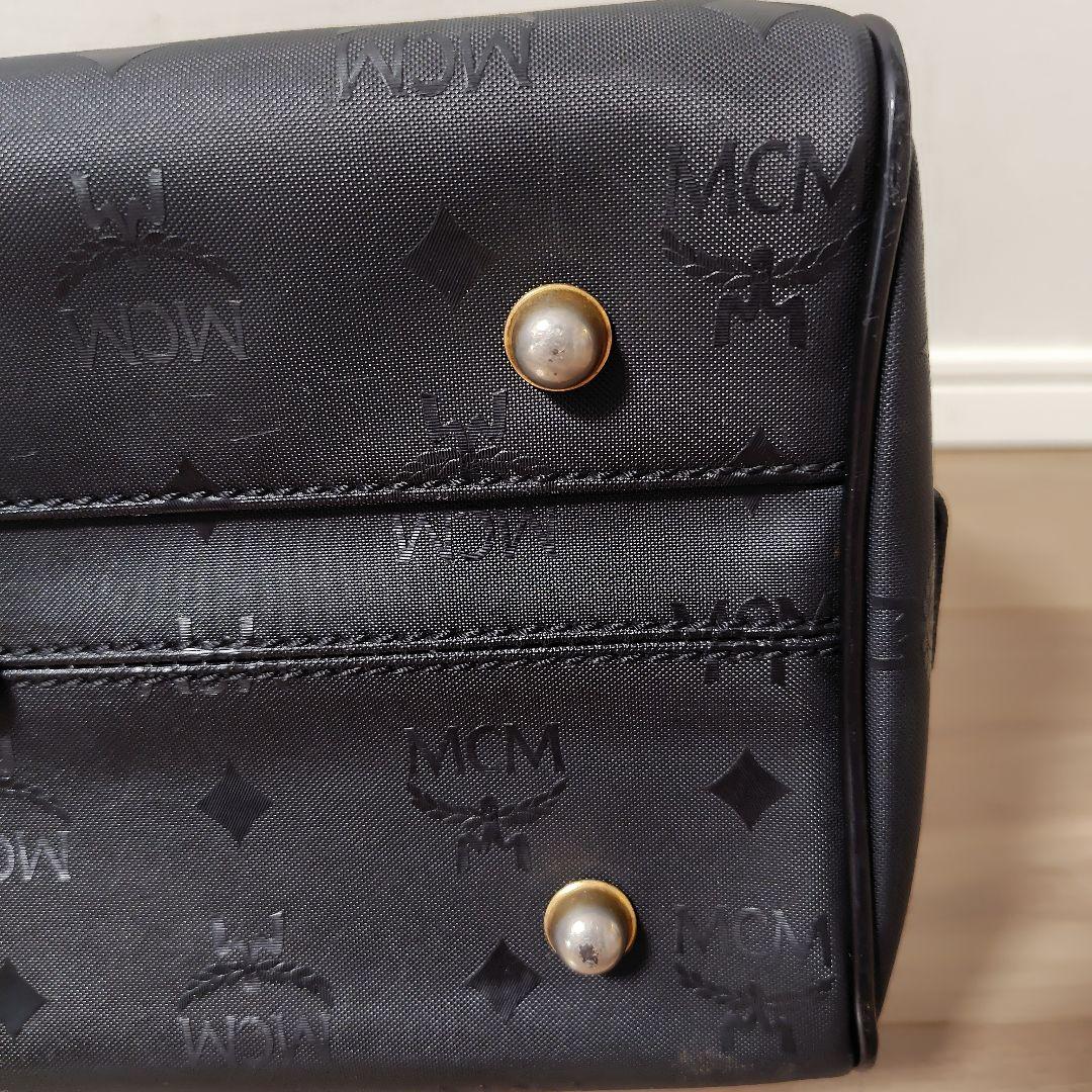 MCM ブラック ショルダーバッグ
