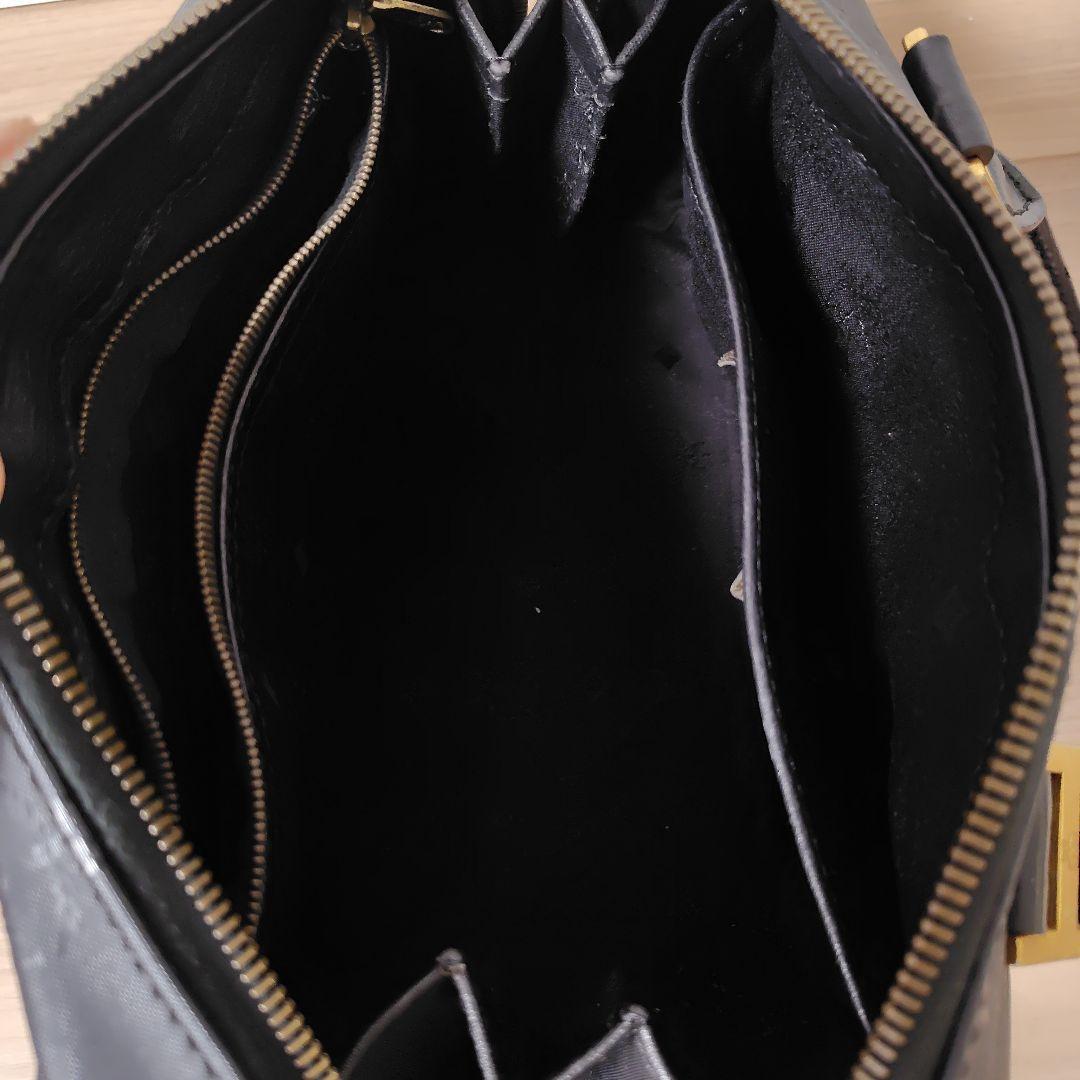 MCM ブラック ショルダーバッグ