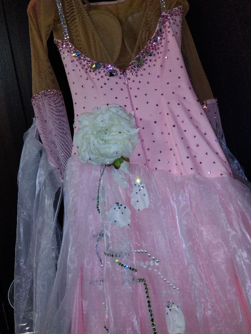 社交ダンス　チャコットドレス　スタンダードドレス