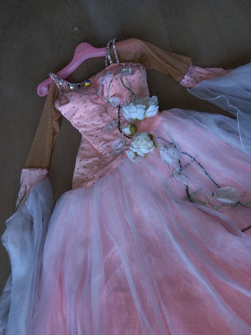 社交ダンス　チャコットドレス　スタンダードドレス