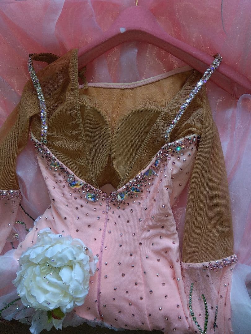 社交ダンス　チャコットドレス　スタンダードドレス