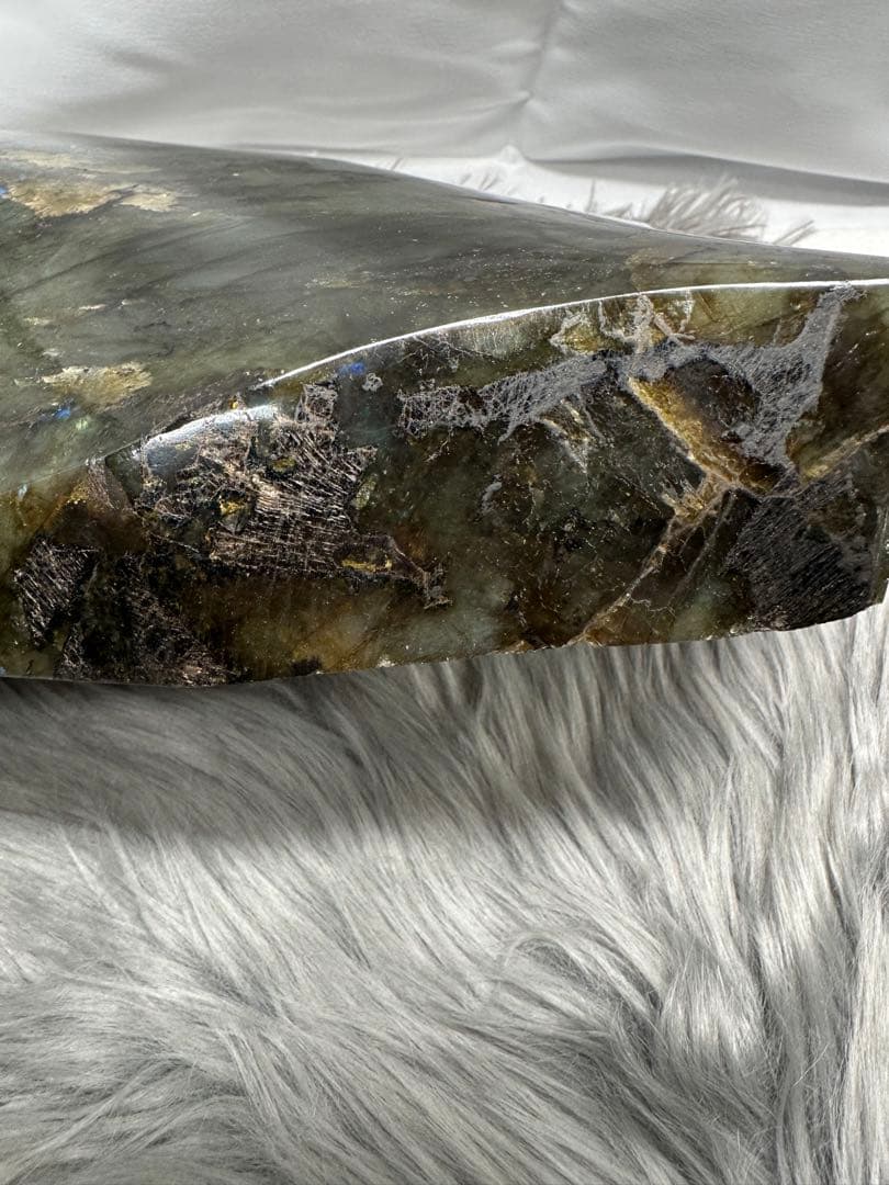 ラブラドライト 原石　6.7kg　天然石　鑑賞石　パワーストーン