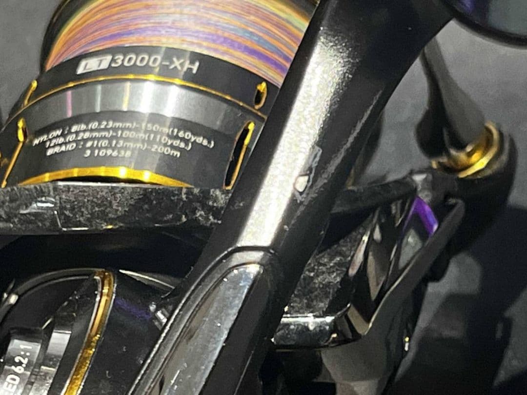 ダイワ ルビアス エアリティ LT3000XH ベアリング追加カスタム