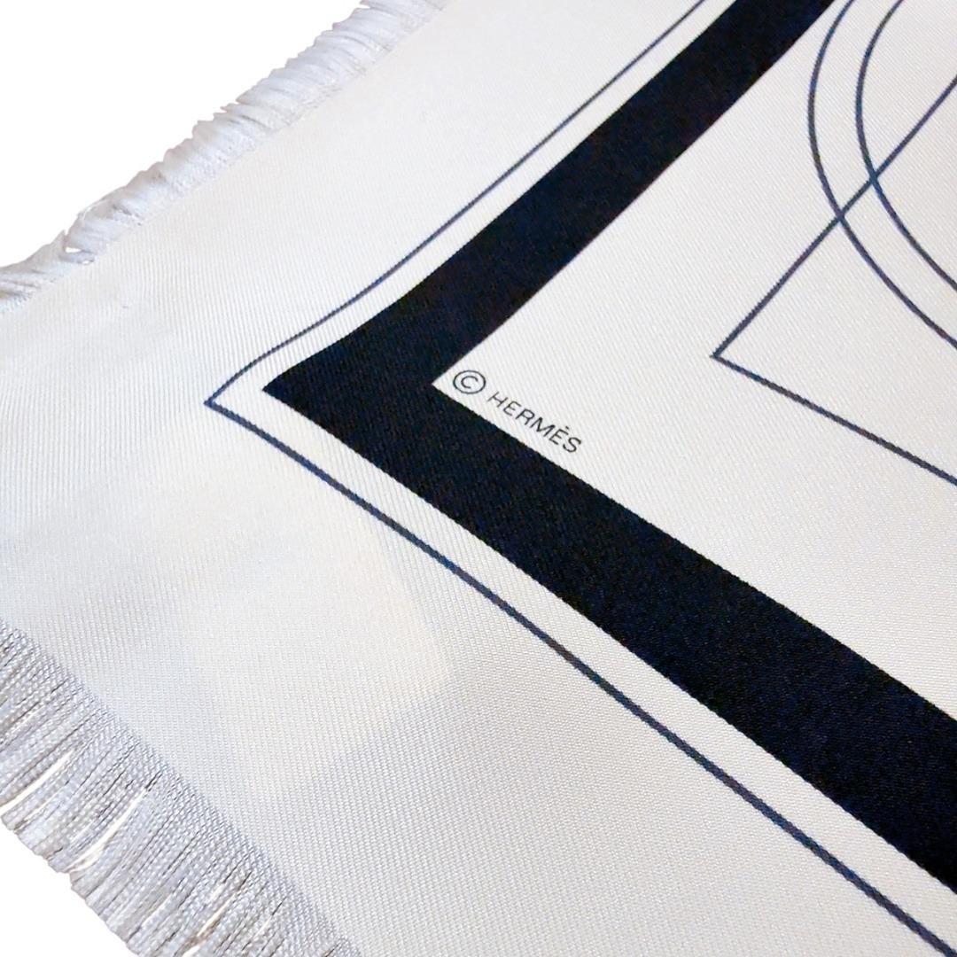 ◇エルメス◇カレ80/スカーフ/エクスリブリス/シルク/タグ付