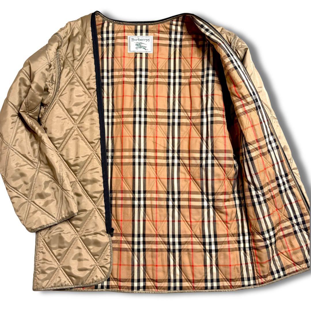 未使用級✨バーバリー モッズコート ダウンライナー 着脱 ノバチェック 3way