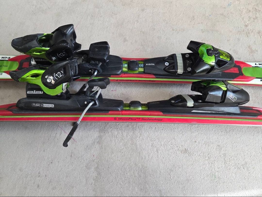 ELAN エラン Race Six スキー 116-66-104